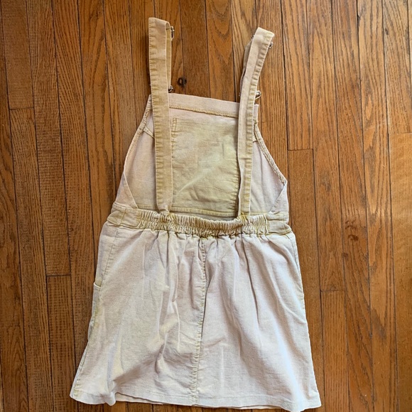 Target Yellow Corduroy Overall Dress - Picture 2 of 3